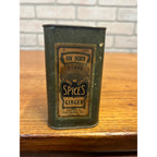 Vintage 1900s Early Spice Tin Van Odgen Advertising Ginger