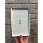 Antique Vintage E.W. Devoe & Co. "Elaroo" Porcelain Painters Tray Palette w/ Lid