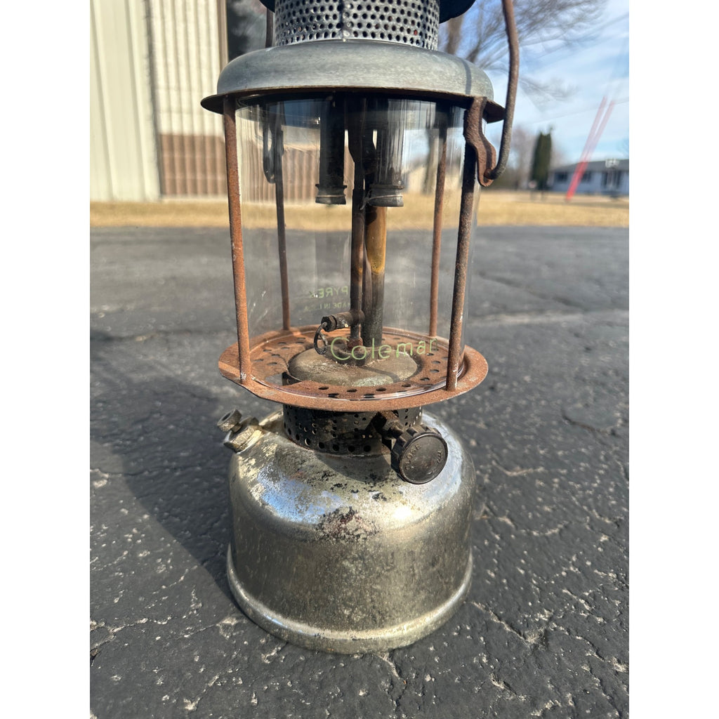 Vintage Coleman Quicklite Model 327 Lantern Lamp Dated 4-29