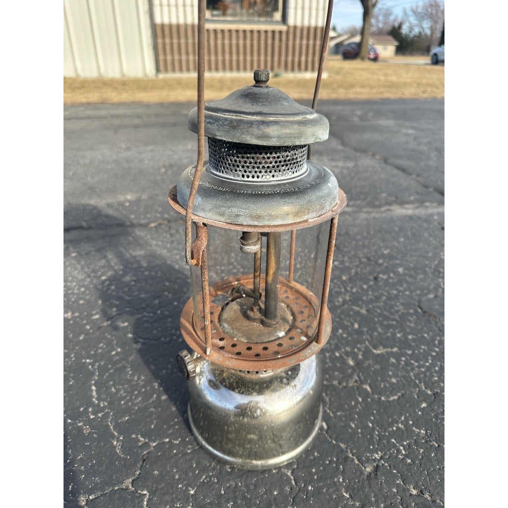 Vintage Coleman Quicklite Model 327 Lantern Lamp Dated 4-29