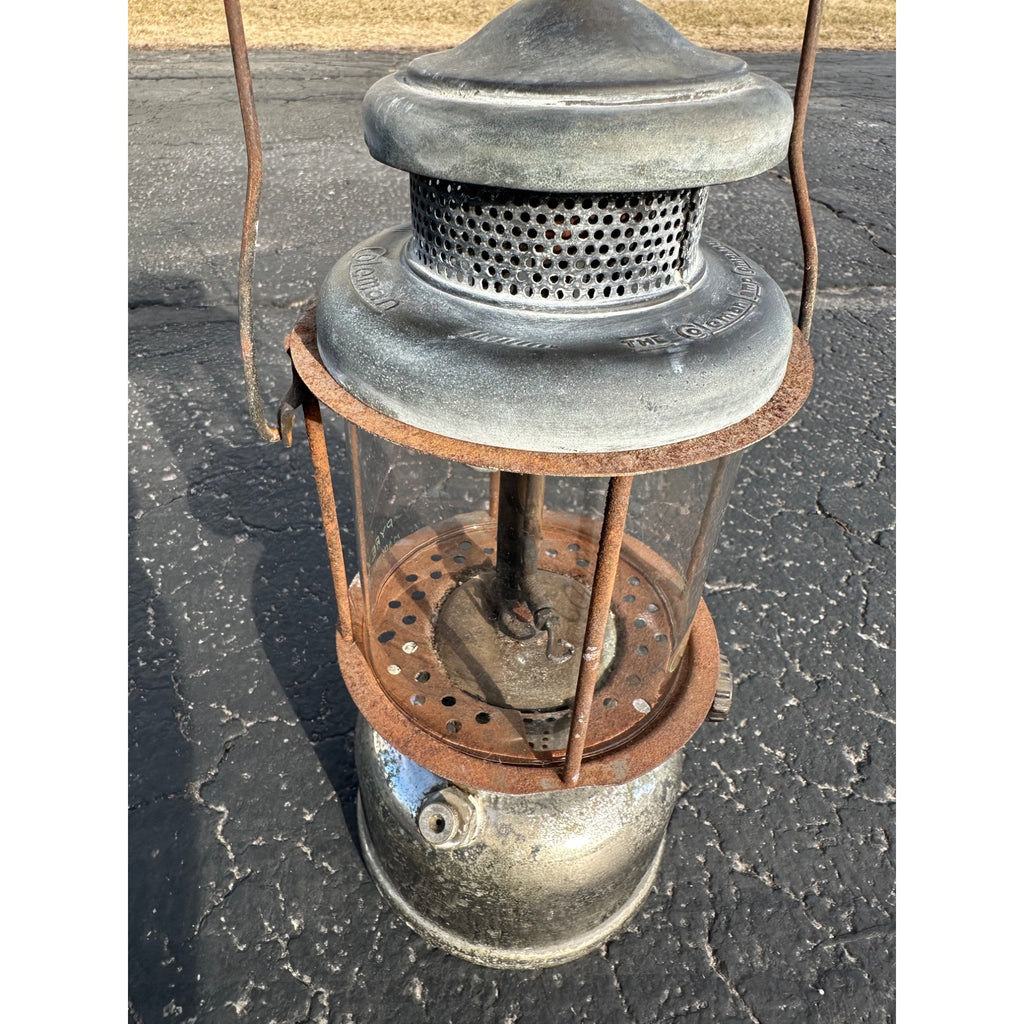 Vintage Coleman Quicklite Model 327 Lantern Lamp Dated 4-29