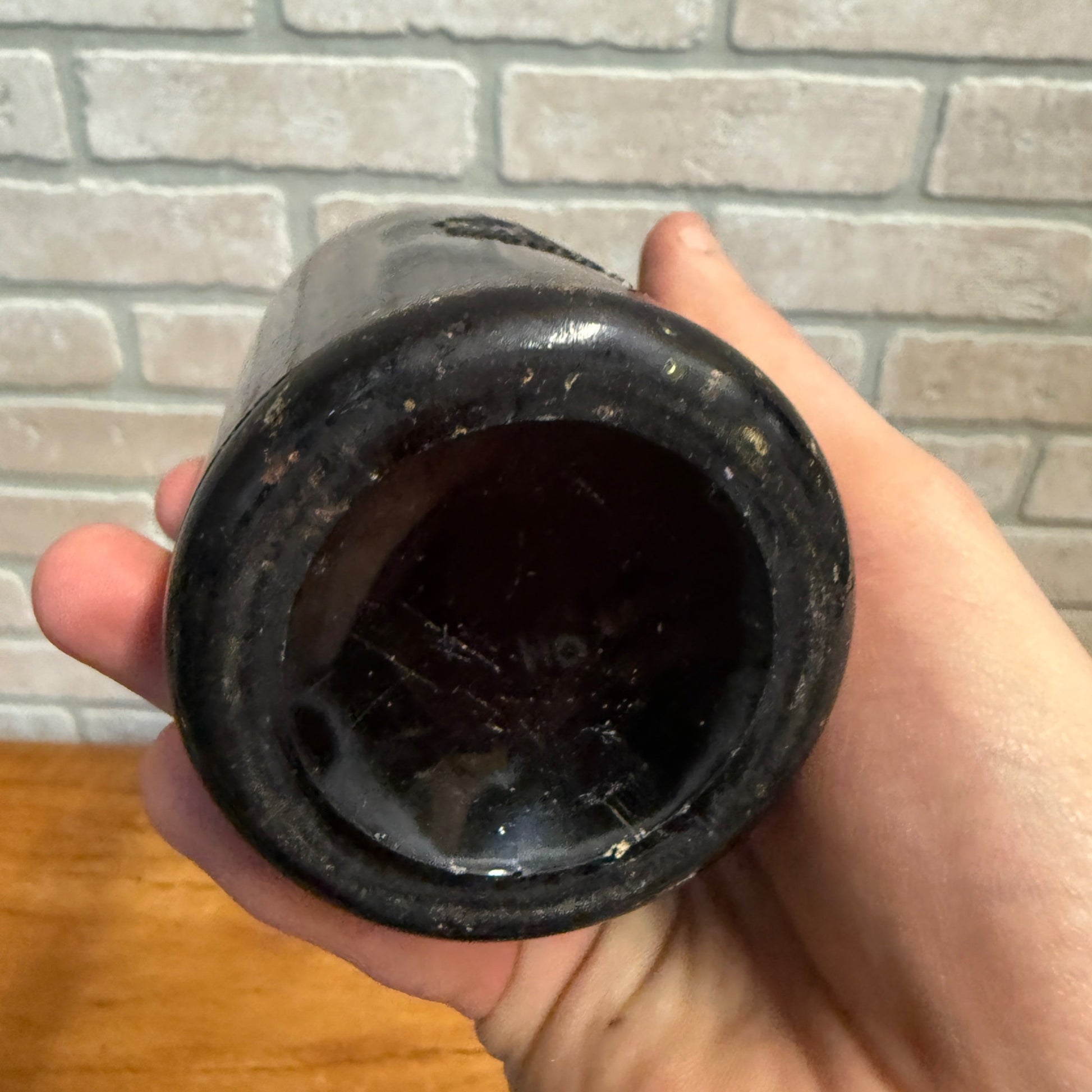 Vintage Campbellsport Bottling Works Amber Brown Beer Bottle Wisconsin WI Wis