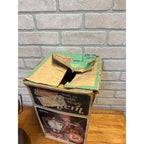 Vintage Coleman 275-710 Brown Double Mantle Lantern Original Box Paperwork USA