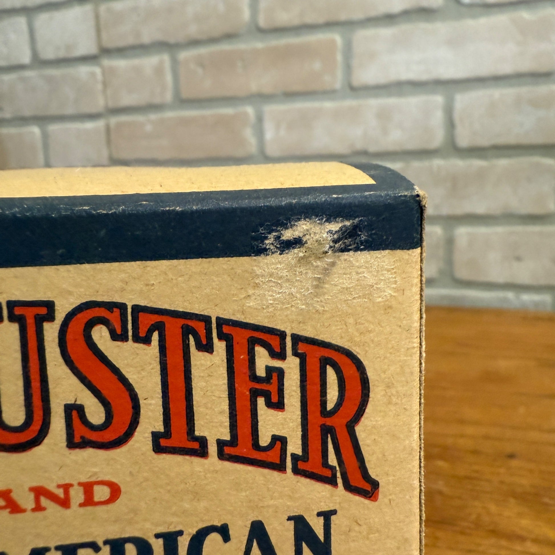 Vintage Big Buster Drummer Popcorn Box Movie Theater Decor Kitchen