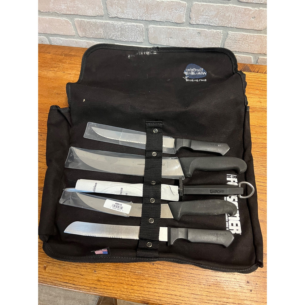 Victorinox Forschner Meat Carving 40539 / 40537 Fibrox Handle 5pc Set - Like New