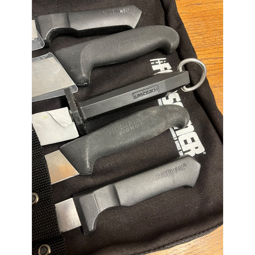 Victorinox Forschner Meat Carving 40539 / 40537 Fibrox Handle 5pc Set - Like New