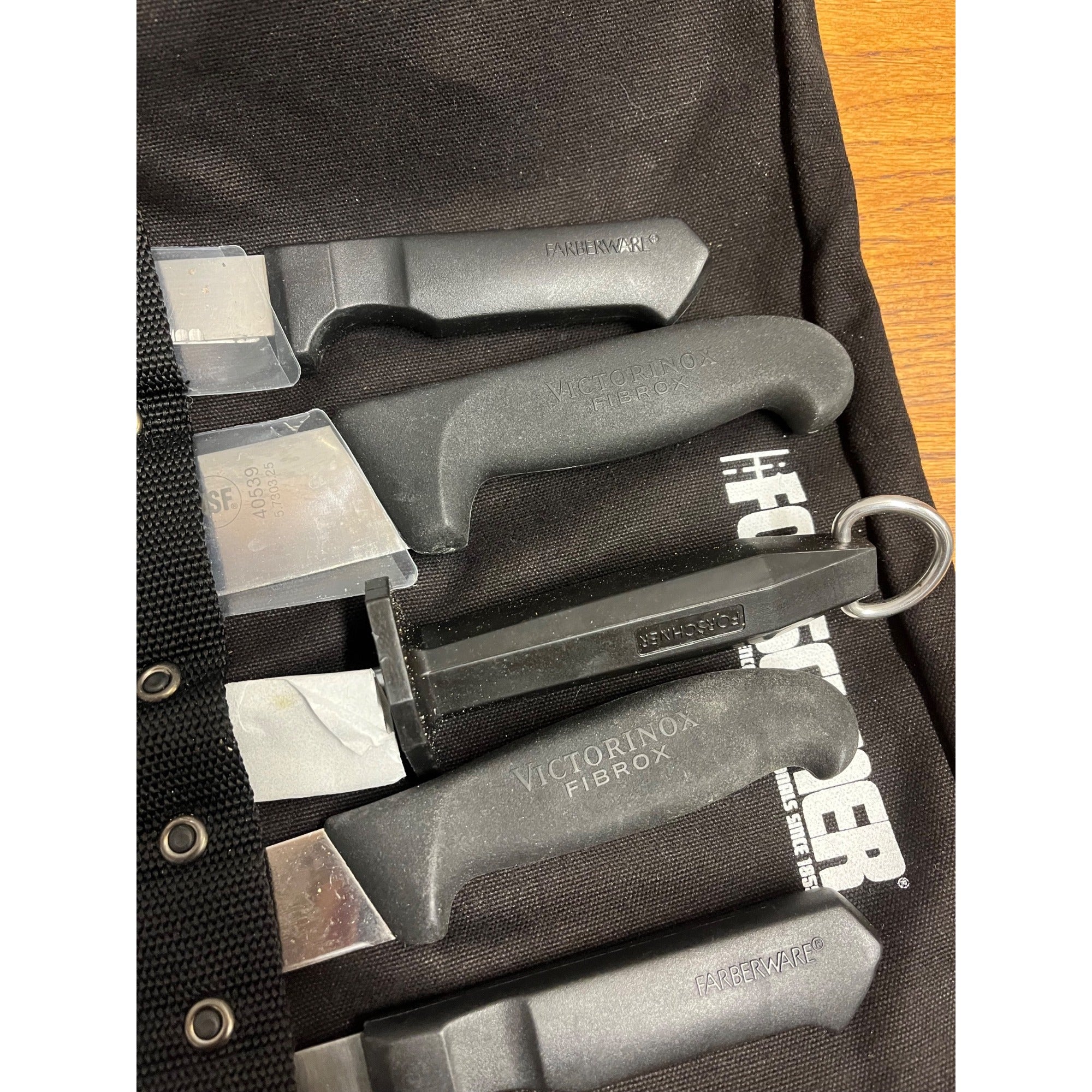 Victorinox Forschner Meat Carving 40539 / 40537 Fibrox Handle 5pc Set - Like New