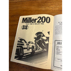 1982 Miller High Life 200 Stock Car Race Souvenir Program Milwaukee Wisconsin