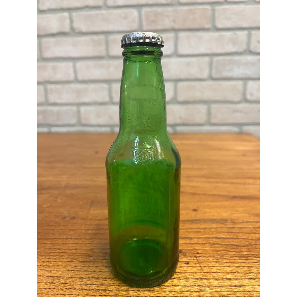 Vintage 1970s Blatz Light Cream Ale Green Beer Paper Label Bottle Heileman 7oz