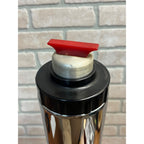 RARE Vintage Kircher West Bend Art Deco Chrome & Bakelite Cocktail Shaker (1934)