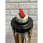 RARE Vintage Kircher West Bend Art Deco Chrome & Bakelite Cocktail Shaker (1934)