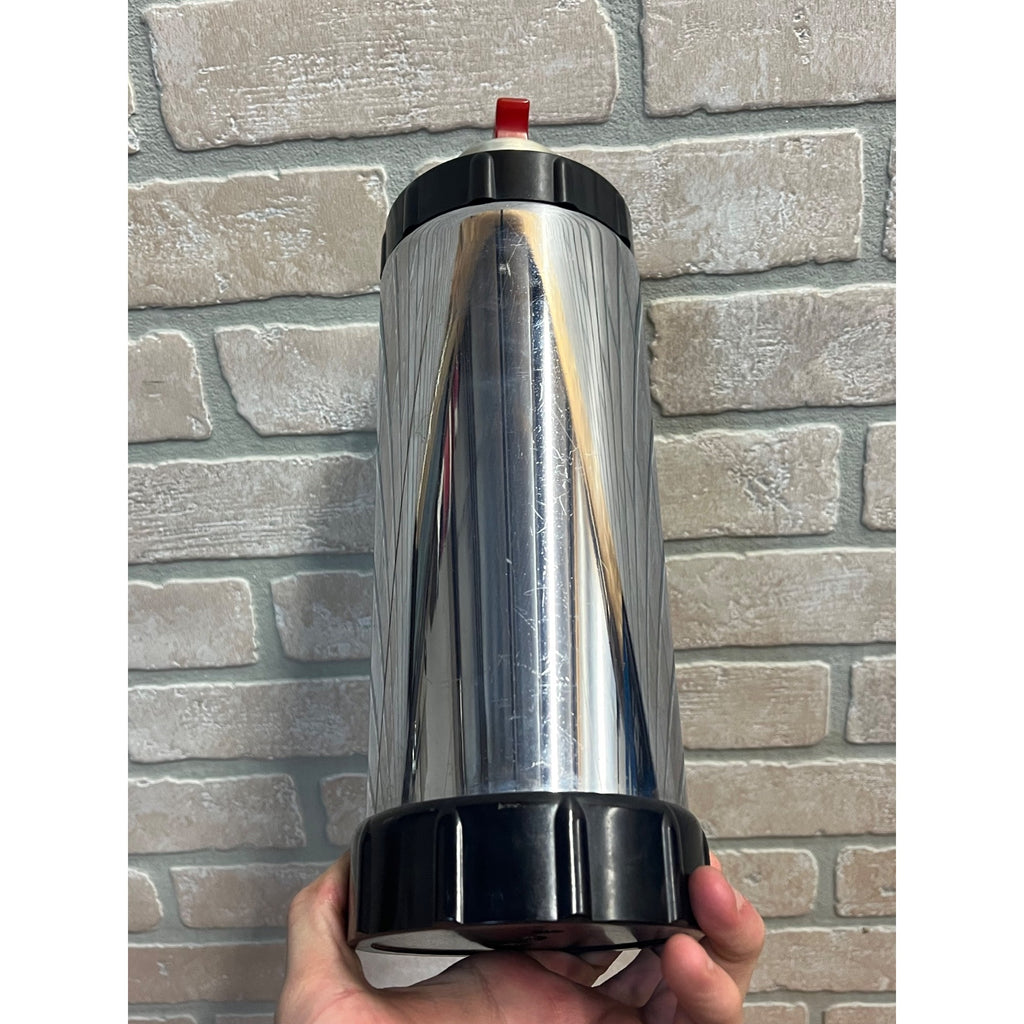 RARE Vintage Kircher West Bend Art Deco Chrome & Bakelite Cocktail Shaker (1934)