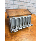 Antique 1890s Staats Money Changer Bank Machine Equipment