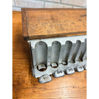 Antique 1890s Staats Money Changer Bank Machine Equipment