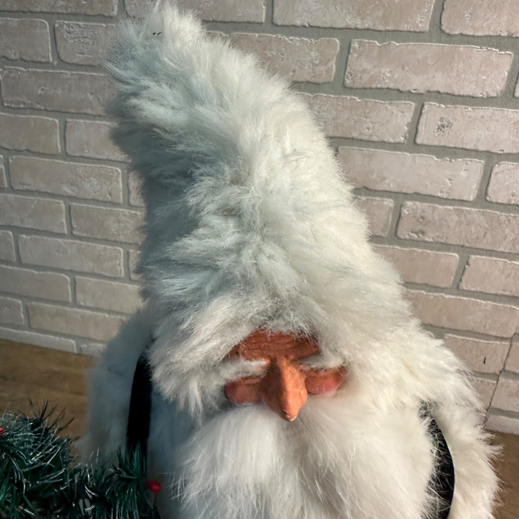 Primitive Santa Claus 23" Illuminated Figure by Joyce Cressi From a Simpler Time