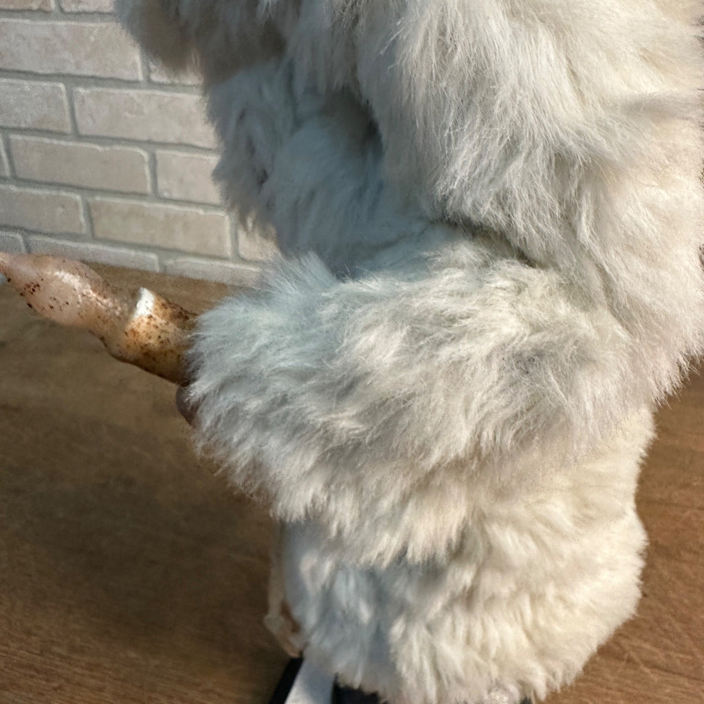 Primitive Santa Claus 23" Illuminated Figure by Joyce Cressi From a Simpler Time