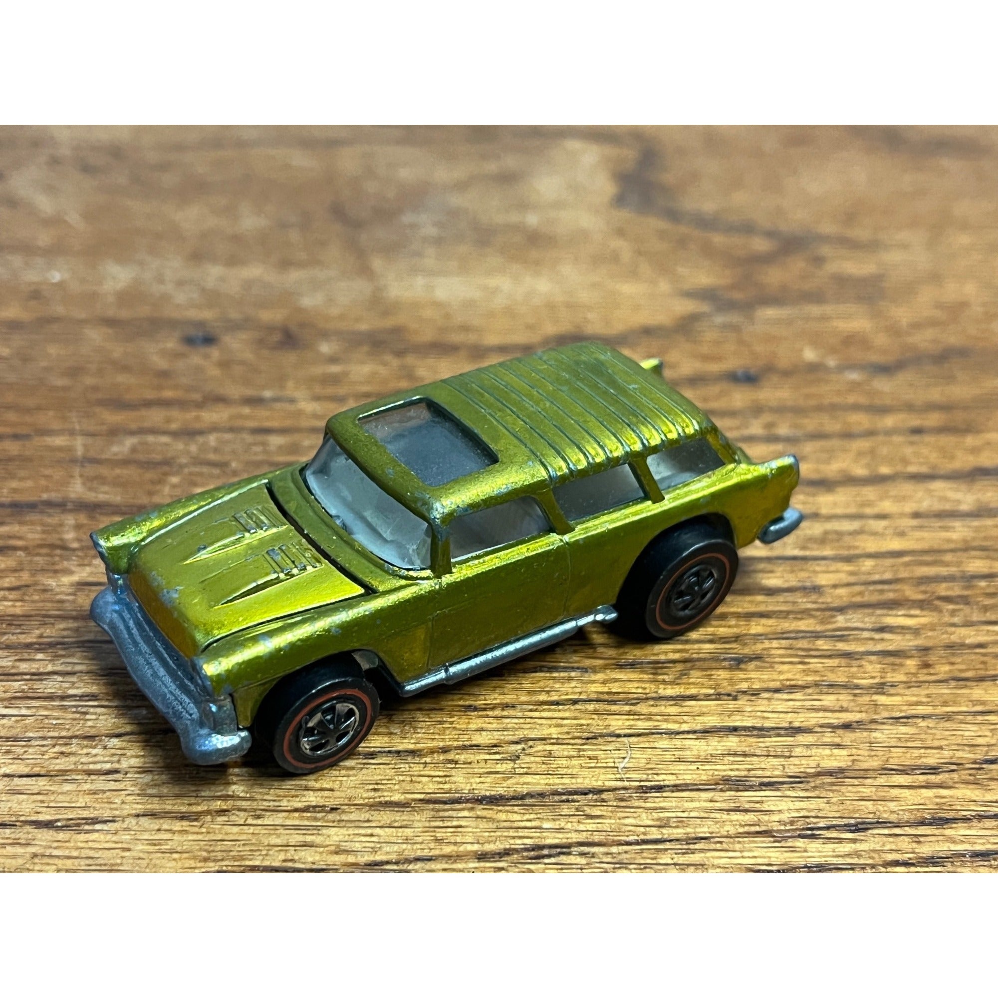 1969 Hot Wheels Redline Classic Nomad Lime Green / Antifreeze -- CLEAN
