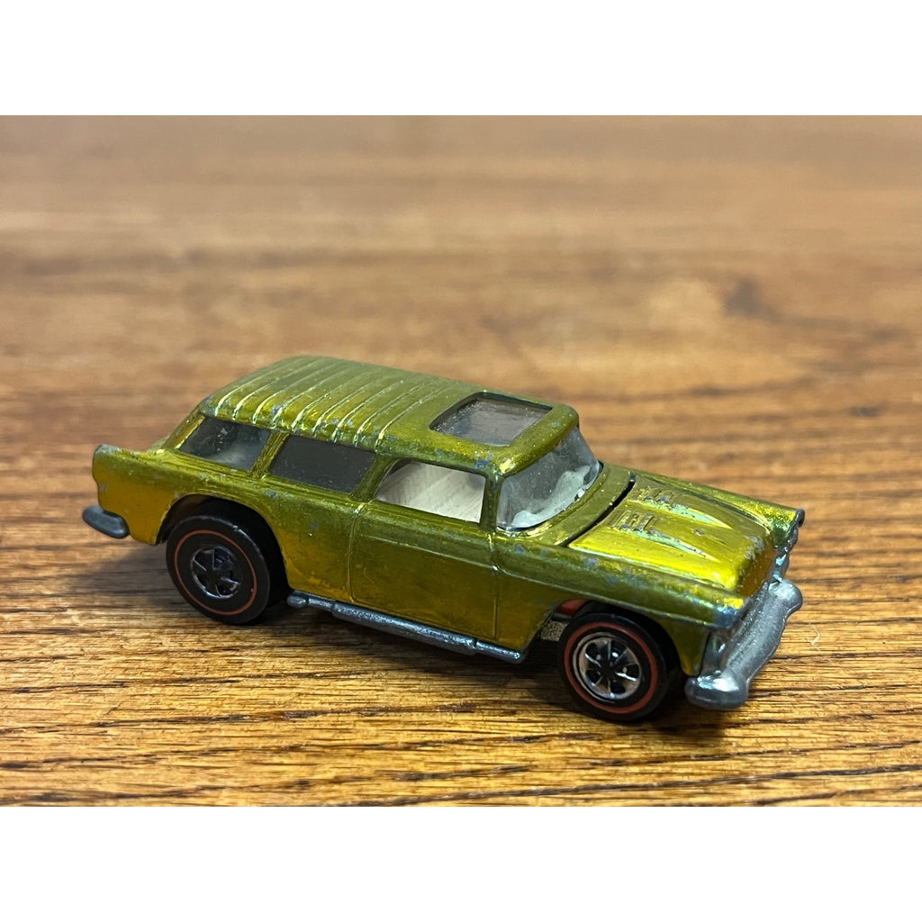 1969 Hot Wheels Redline Classic Nomad Lime Green / Antifreeze -- CLEAN
