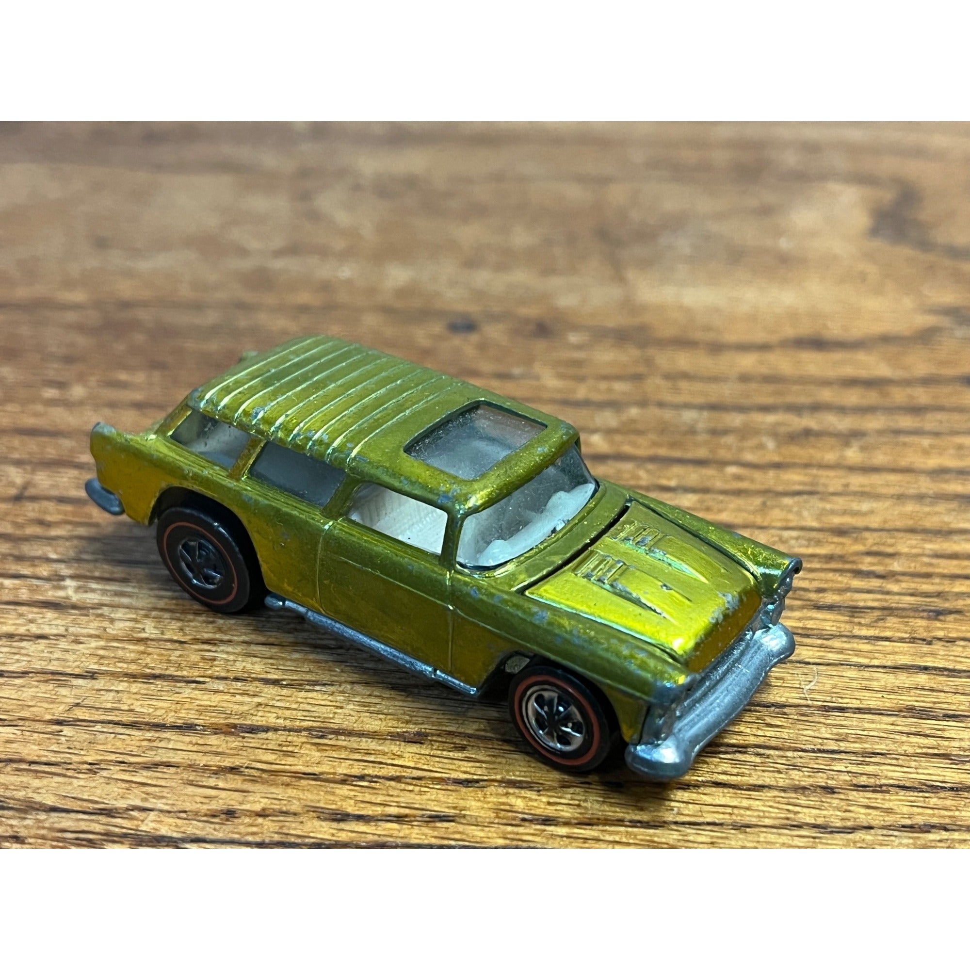 1969 Hot Wheels Redline Classic Nomad Lime Green / Antifreeze -- CLEAN