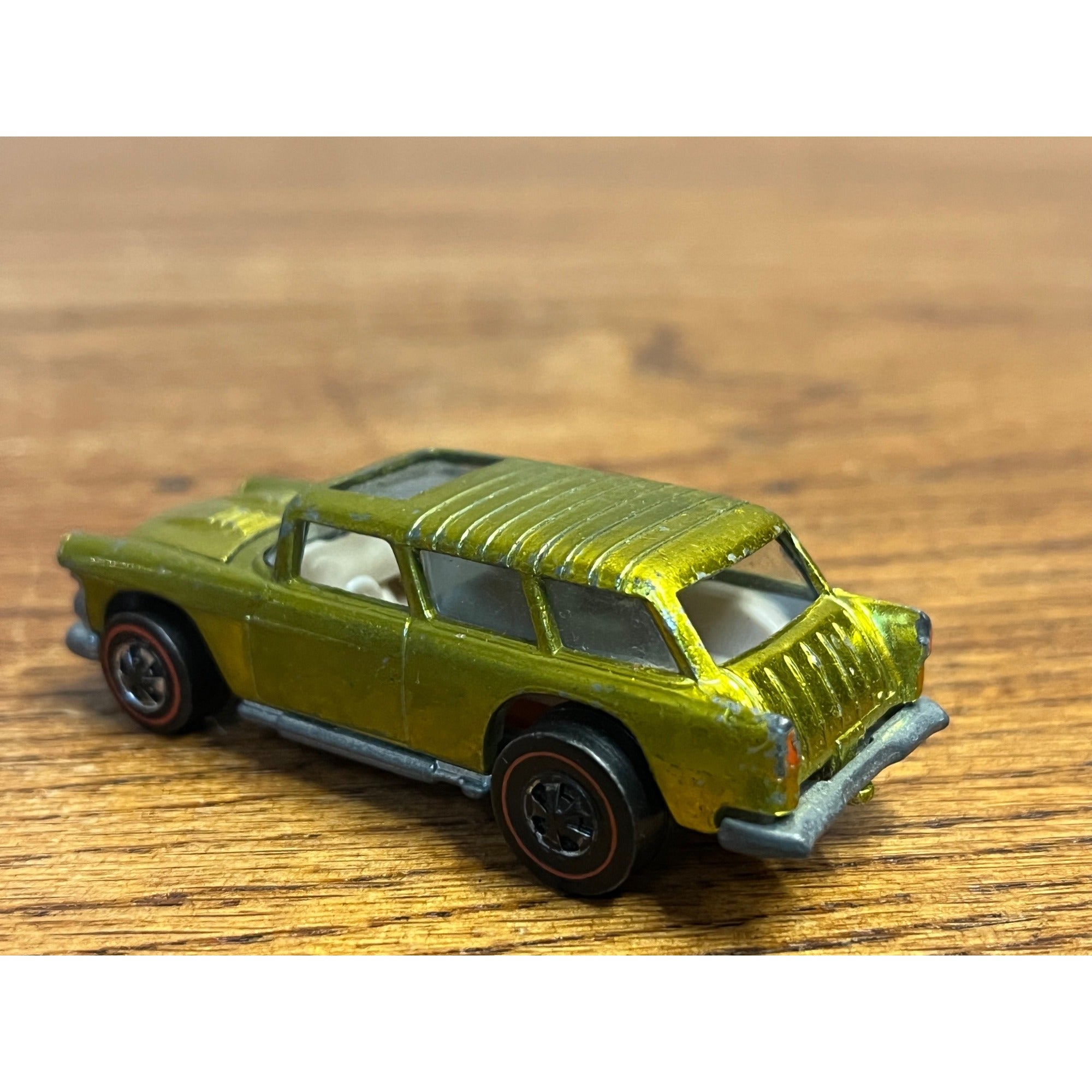 1969 Hot Wheels Redline Classic Nomad Lime Green / Antifreeze -- CLEAN