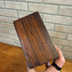 Vintage Wooden Dresser Jewelry Trinket Box Chest w/Mother of Pearl Inlaid