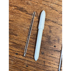 Vintage Lot (2) Oral Glass Tubes American Hospital Supply Tomac & Taylor Bond w/ Cases