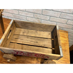 Vintage Pepsi Cola Wooden Wagon Advertising Pull Toy Store Display Red Logo Cart