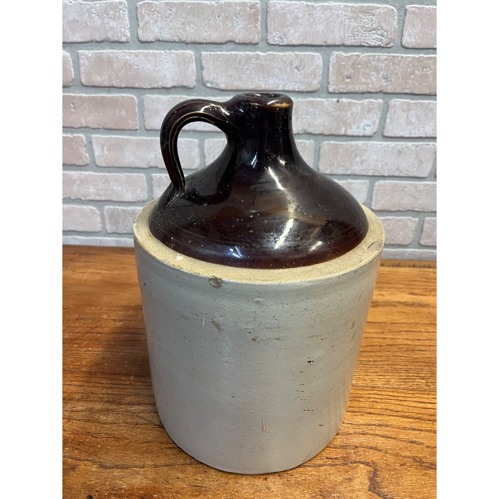 Antique Steuben County Wine Chicago IL Advertising 2 Gallon Stoneware Crock Jug