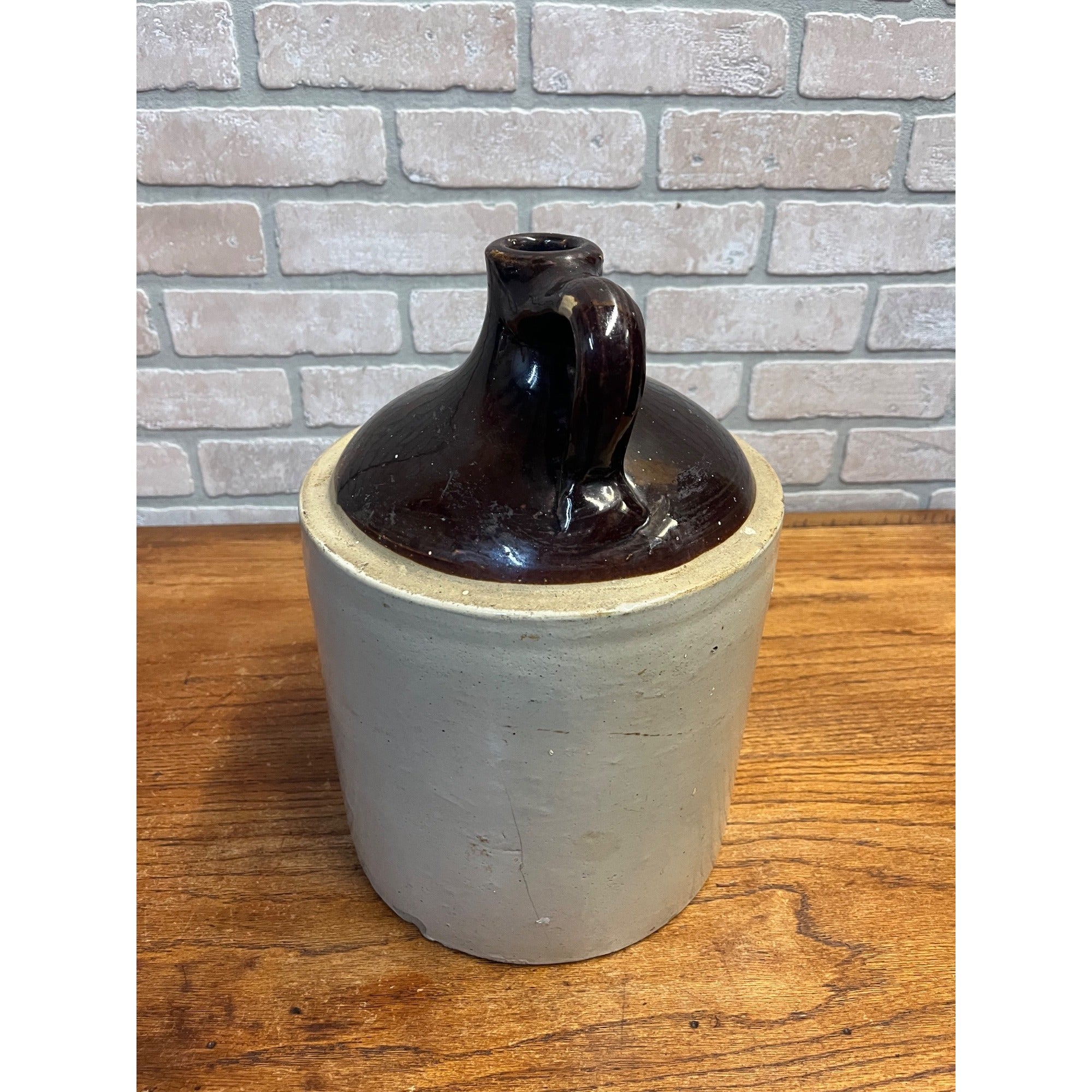 Antique Steuben County Wine Chicago IL Advertising 2 Gallon Stoneware Crock Jug