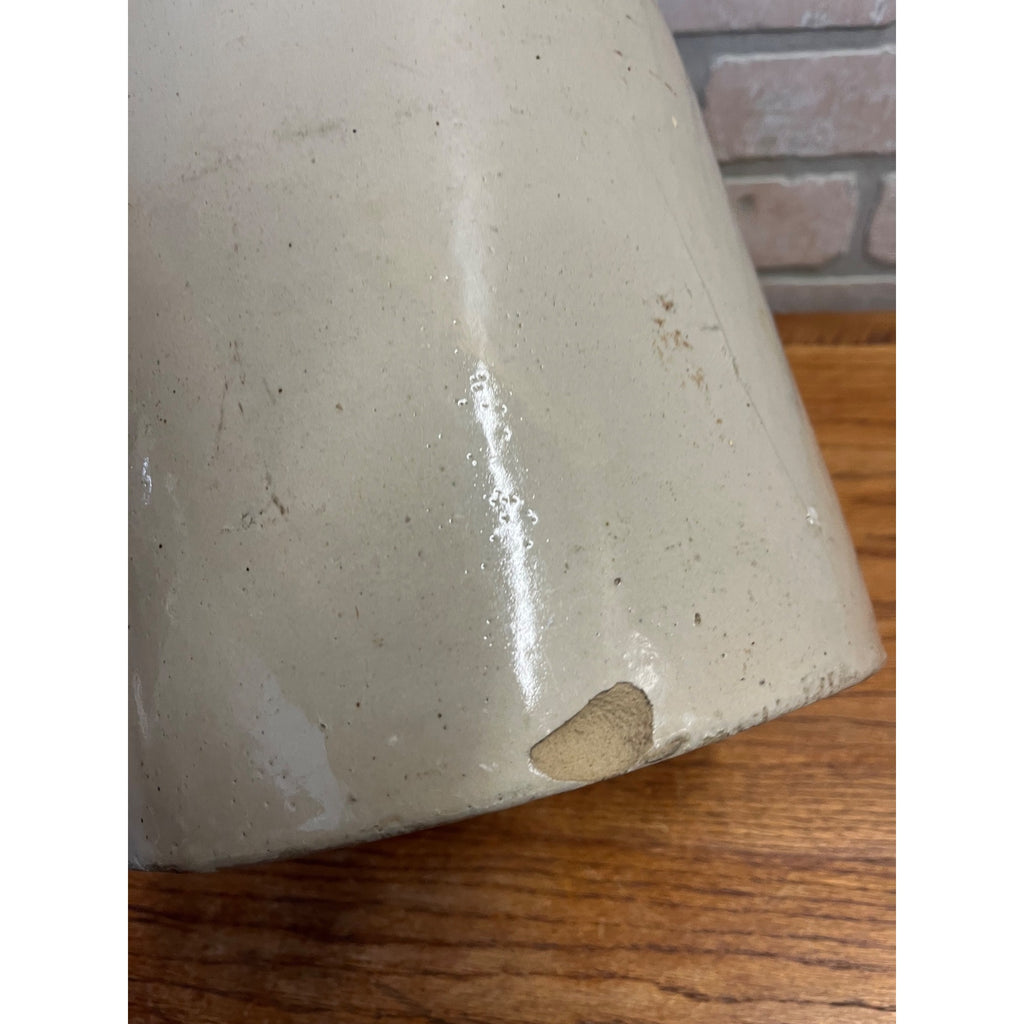 Antique Steuben County Wine Chicago IL Advertising 2 Gallon Stoneware Crock Jug