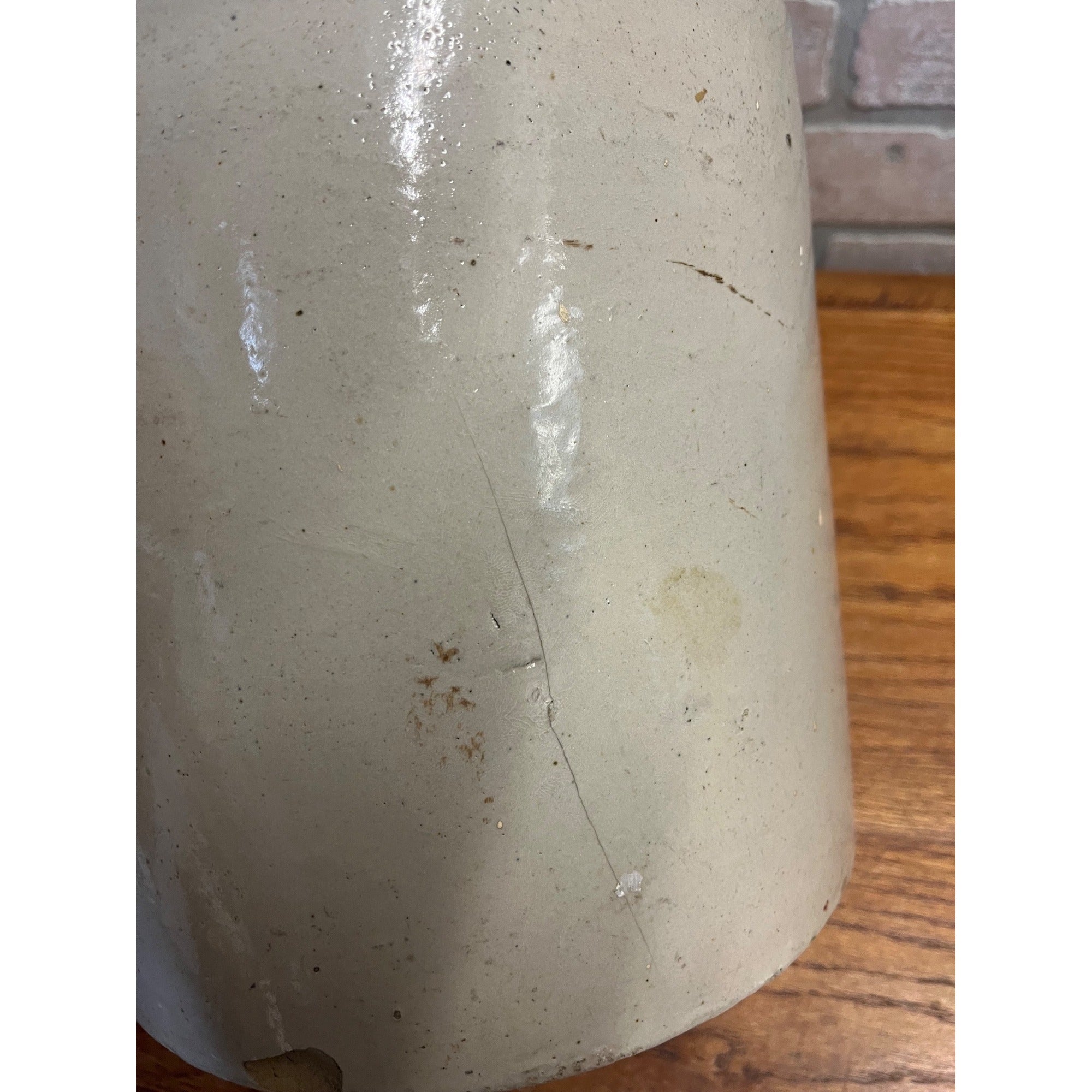 Antique Steuben County Wine Chicago IL Advertising 2 Gallon Stoneware Crock Jug