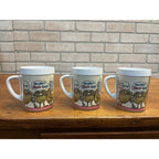 Vintage Raid Bug Spray Killer Promo Mugs West Bend Thermo-Serv Advertising