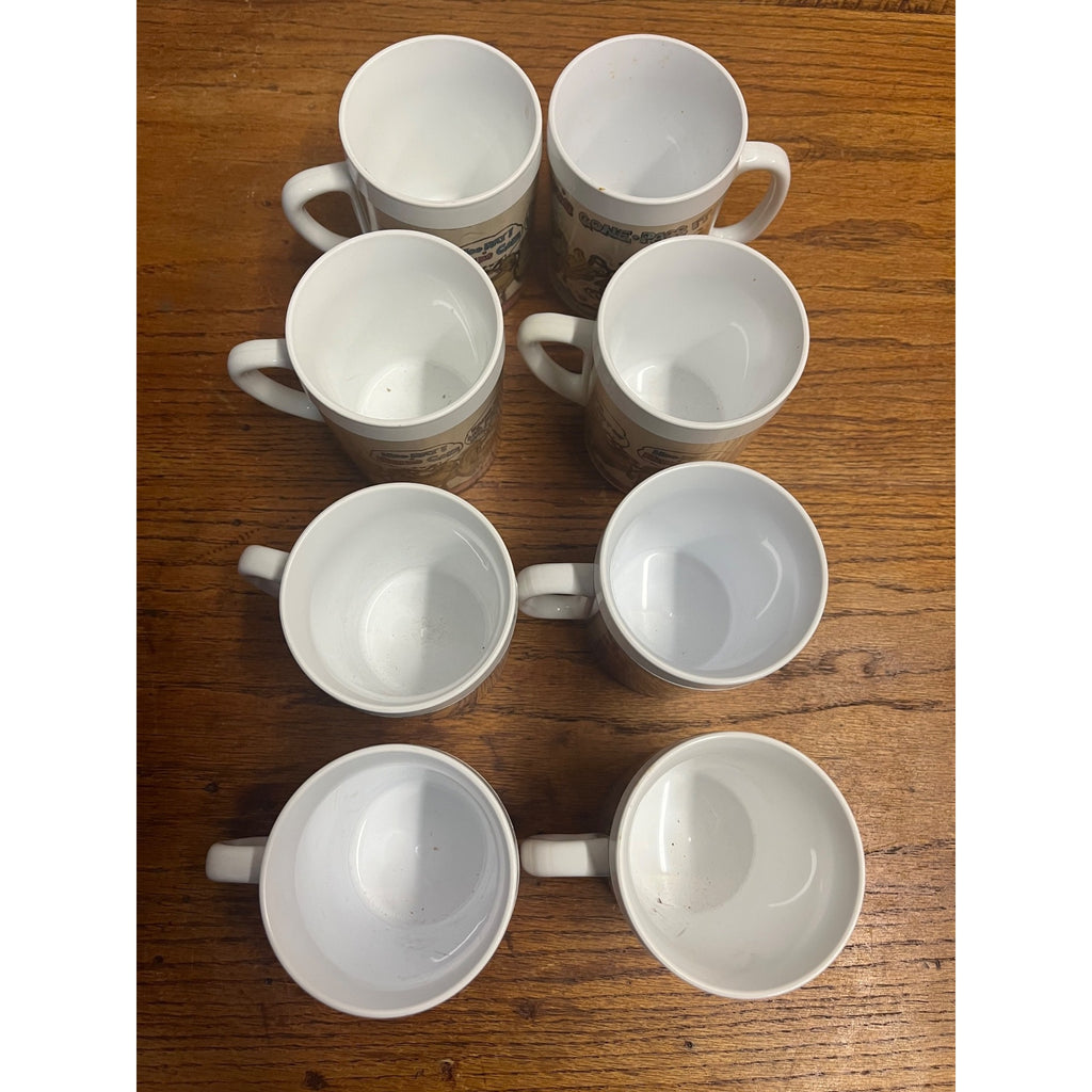 Vintage Raid Bug Spray Killer Promo Mugs West Bend Thermo-Serv Advertising