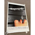 1975 Emmanuelle X-Rated Sylvia Kristel Sexploitation Original Movie Poster 27x41