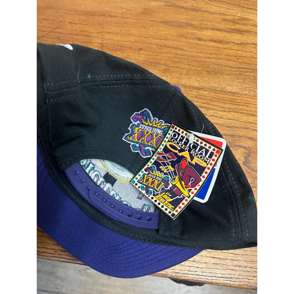 NWT Vintage Green Bay Packers Super Bowl XXXI Champions Logo Athletic Hat Cap