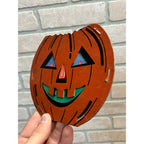 Vintage Jack O Lantern JOL Cardboard Faces for Dolly Toy Co Lantern Diecut