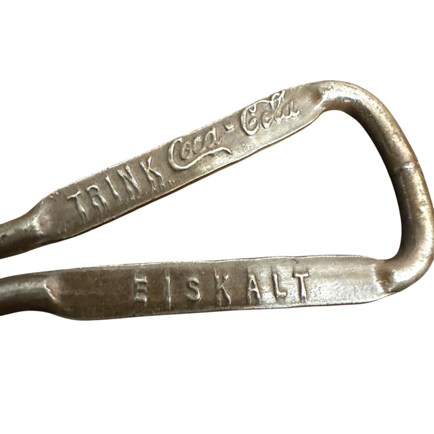 Vintage WWII Era Coca Cola Trink Eiskalt German Bottle Opener Rare