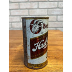 Vintage Huber Bock Beer Flat Top Can Monroe Wisconsin Wis
