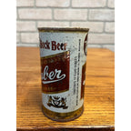 Vintage Huber Bock Beer Flat Top Can Monroe Wisconsin Wis
