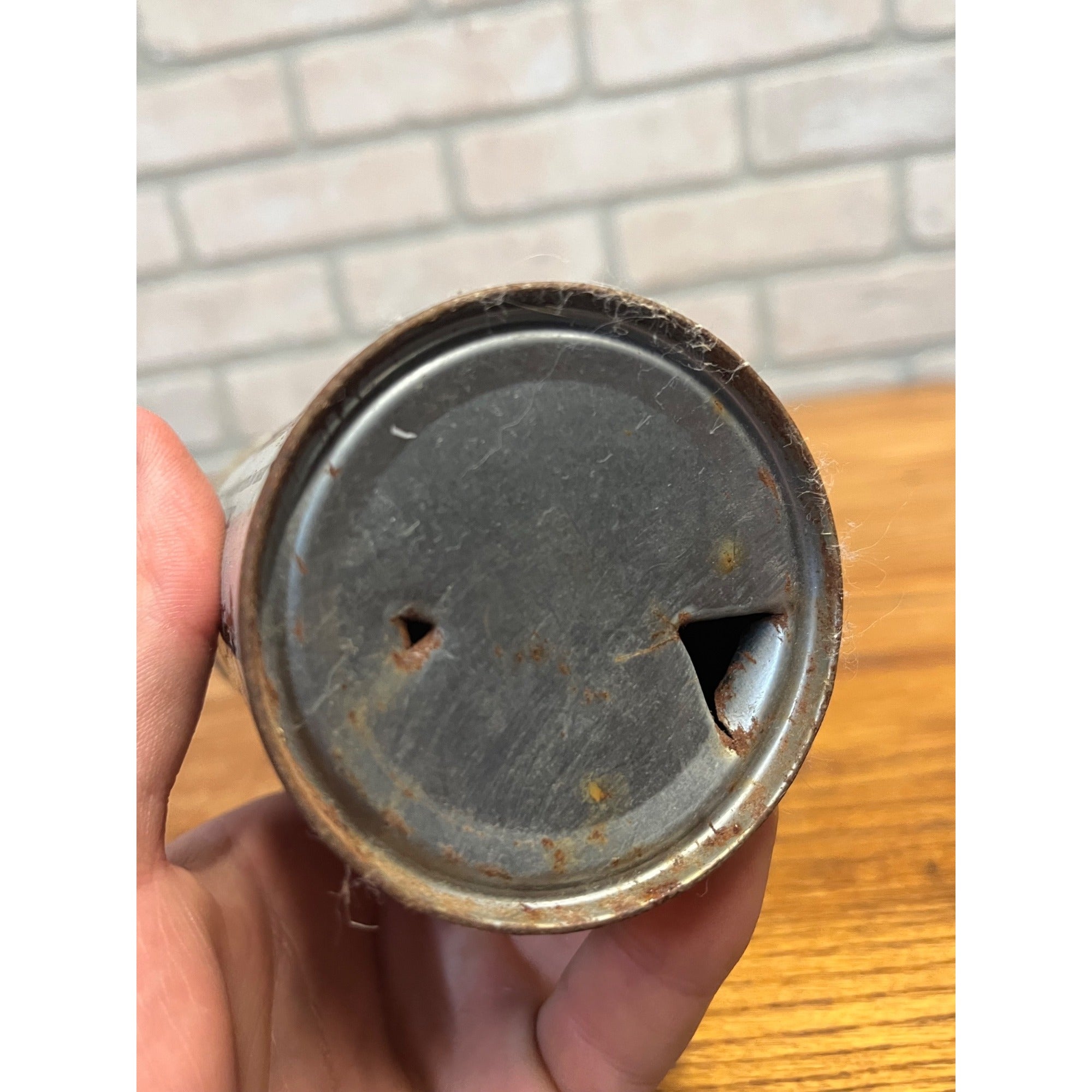 Vintage Huber Bock Beer Flat Top Can Monroe Wisconsin Wis