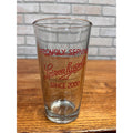 Vintage J. Leinenkugel Brewing Co. Tomahawk Room Pint Glass Chippewa Falls, WI