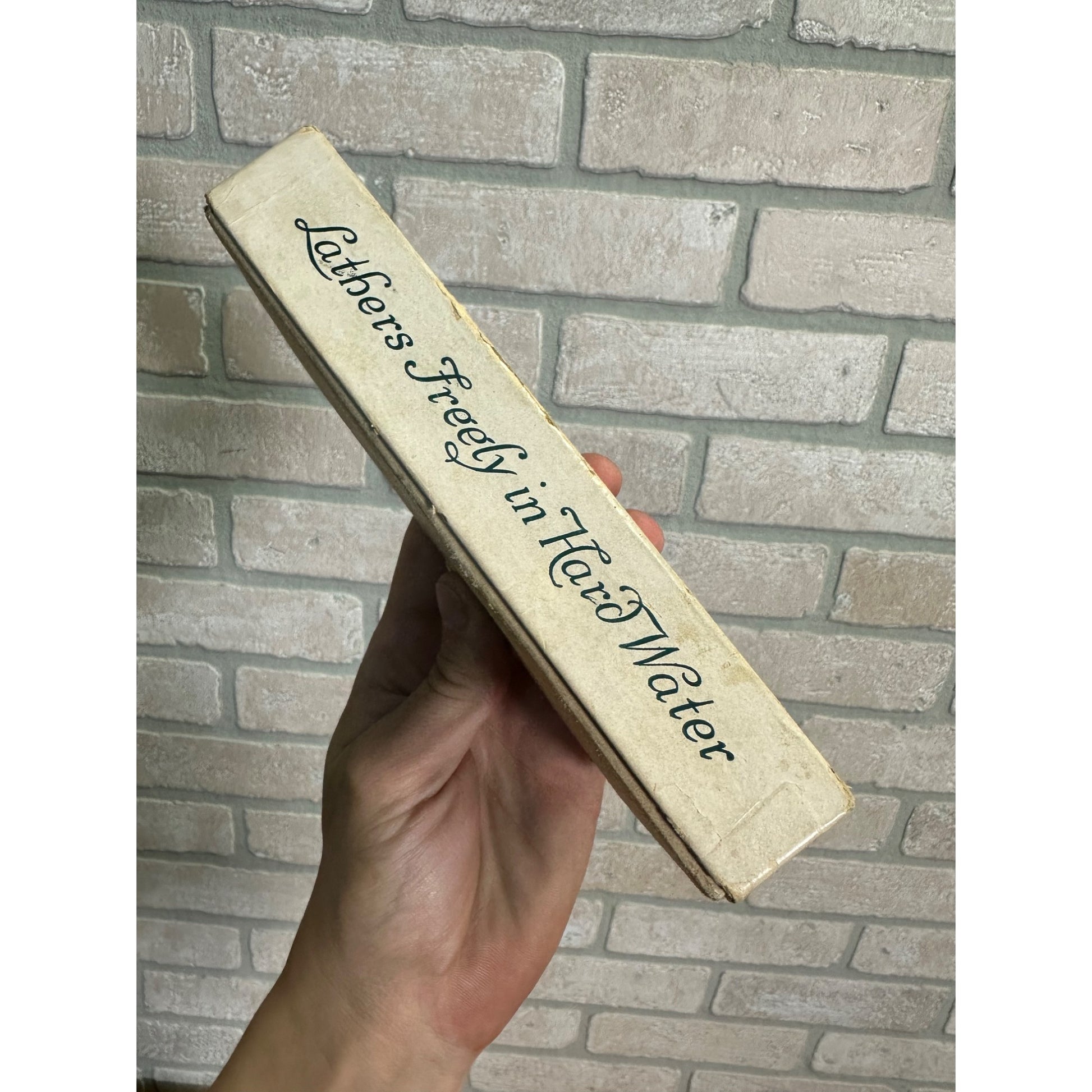 Vintage Andrew Jergens Co. New York Violet Soap Box Empty Decor