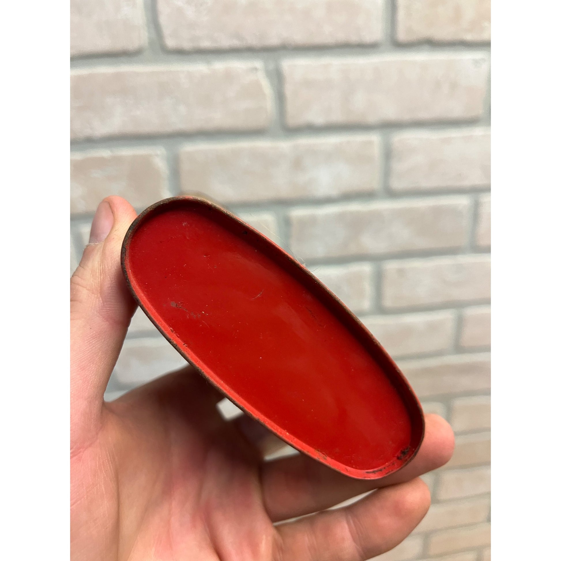 Vintage Dupont FFF Superfine 1LB Gun Powder Can EMPTY Advertising Red