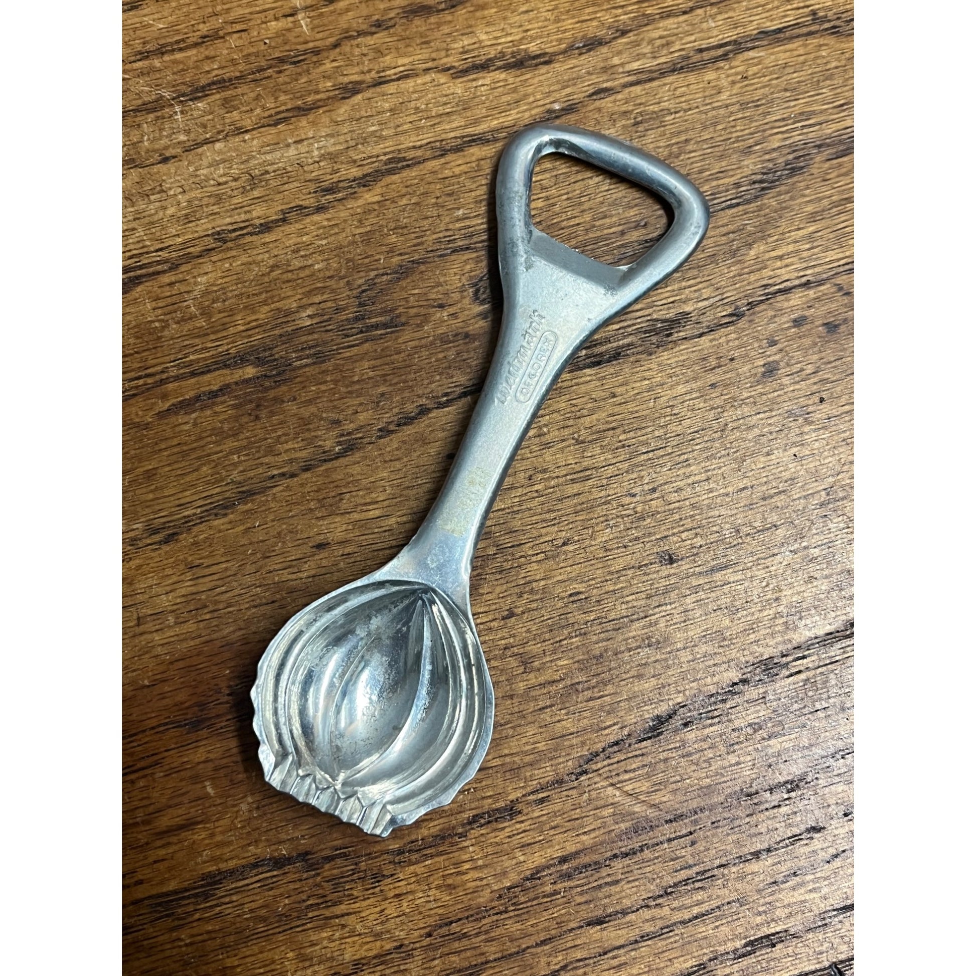 Vintage WESTMARK DECOREX Aluminum Butter Scoop Curler & Bottle Opener GERMANY