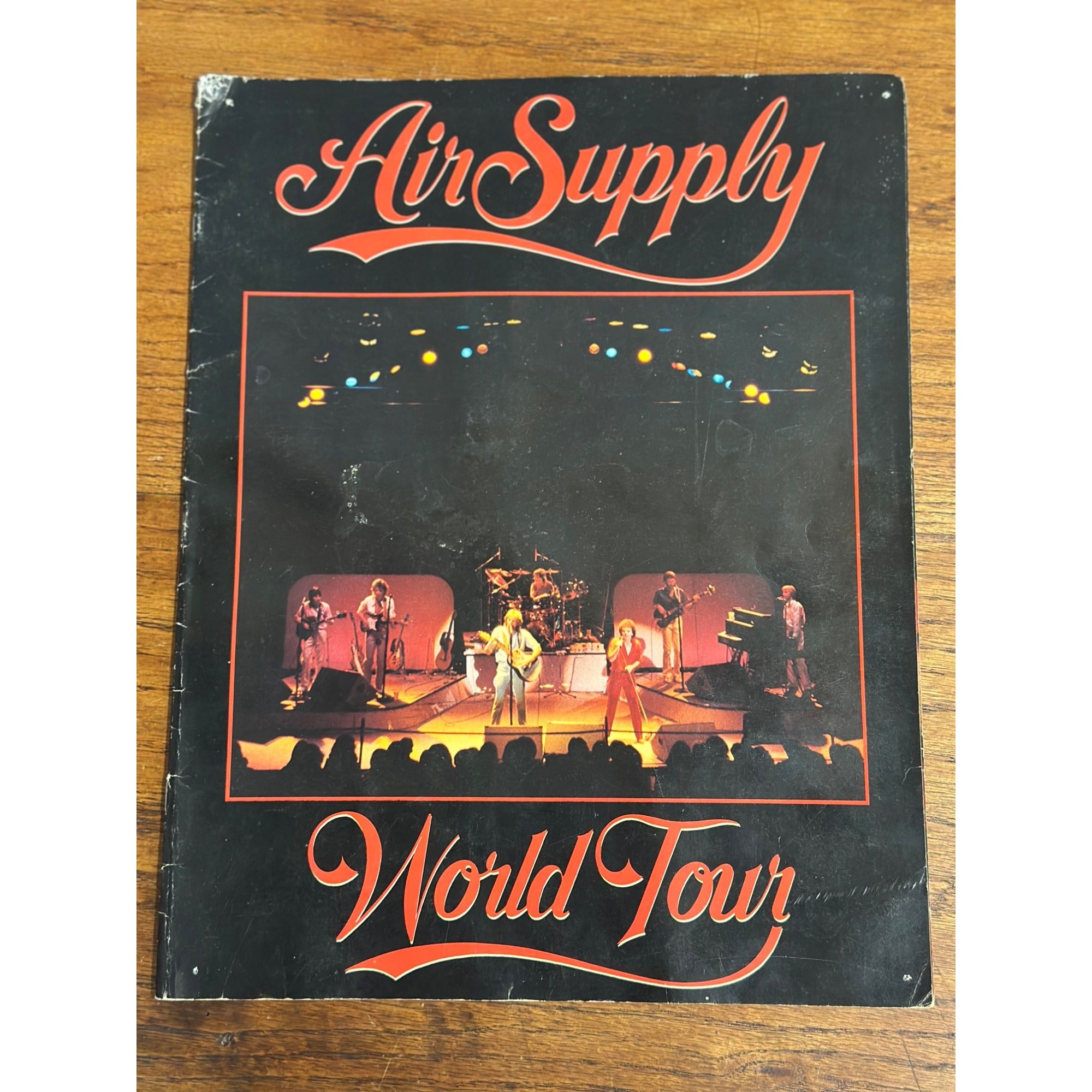 Vintage Air Supply 1982 World Tour Concert Program Booklet