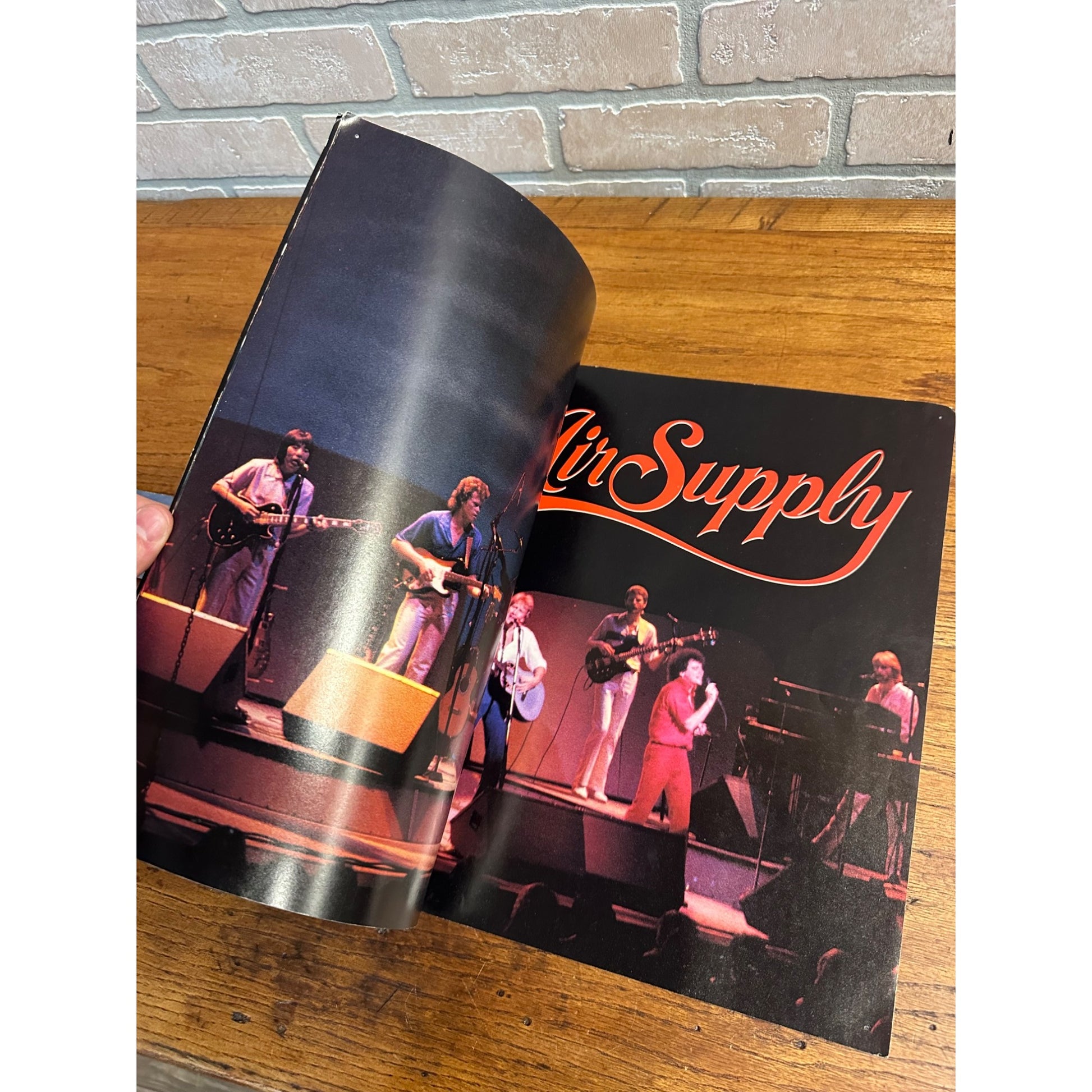 Vintage Air Supply 1982 World Tour Concert Program Booklet