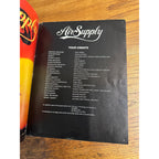Vintage Air Supply 1982 World Tour Concert Program Booklet