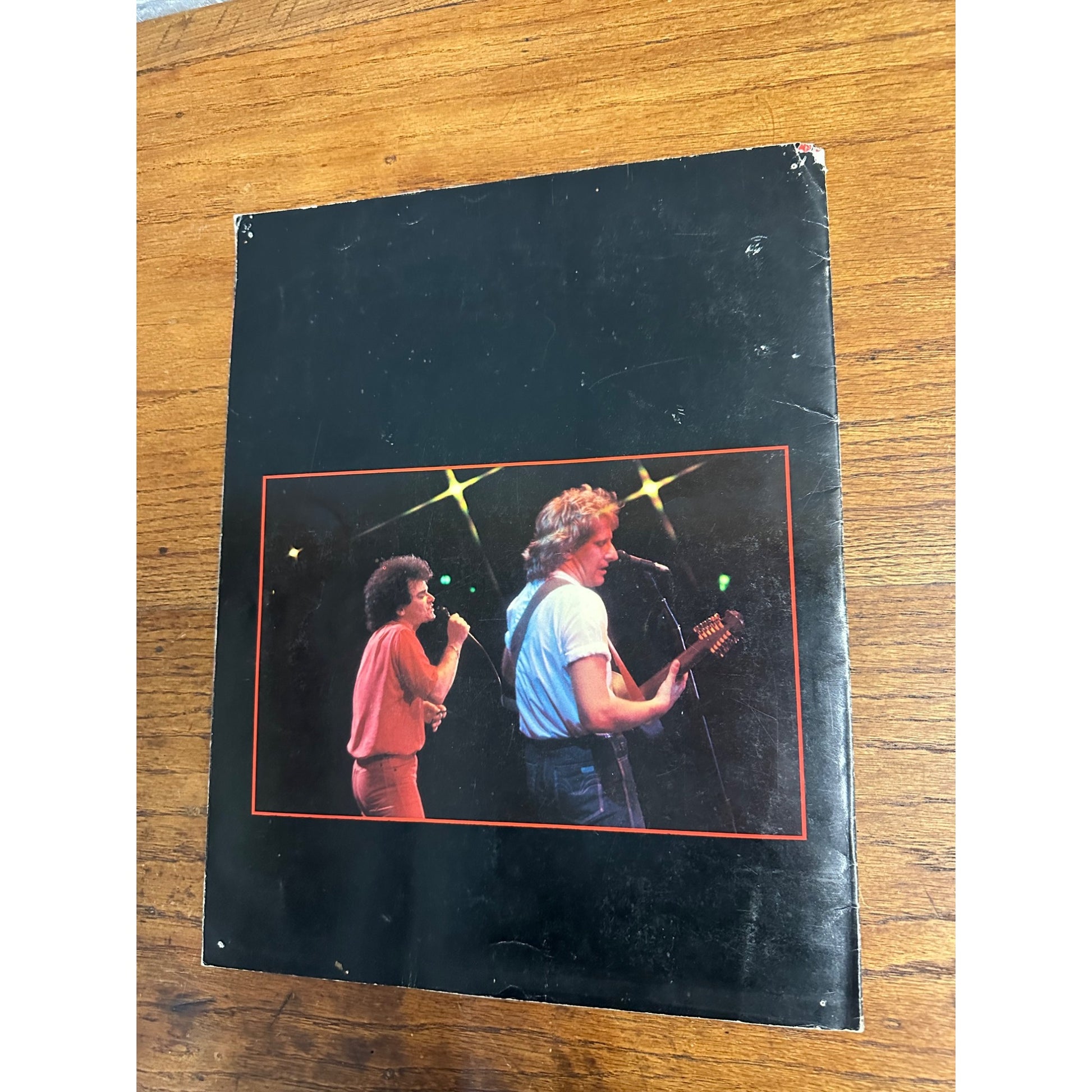 Vintage Air Supply 1982 World Tour Concert Program Booklet