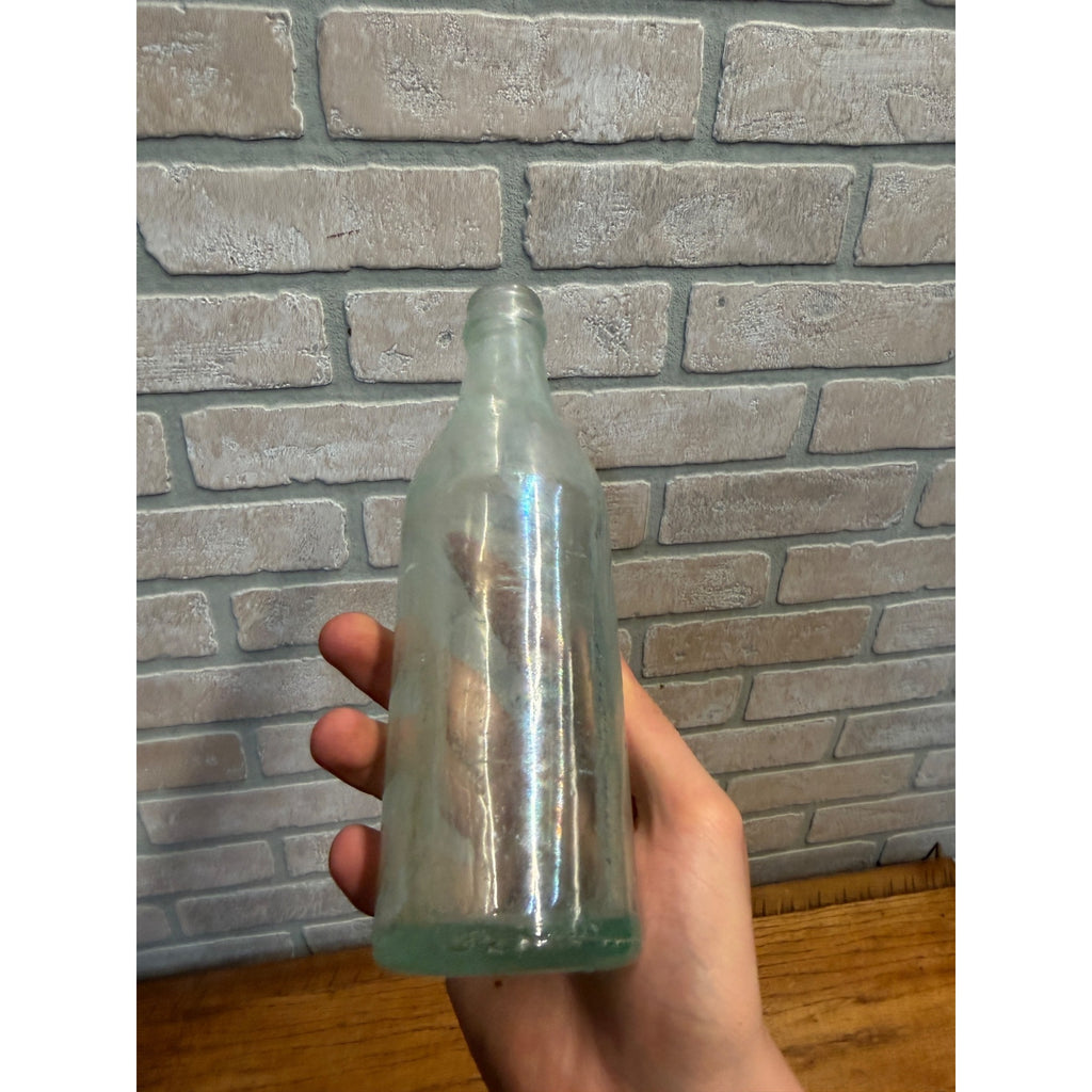 1900s Aqua Strum Bros Bottling Co Wi Soda Bottle Port Washington Wisconsin 8oz