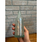 1900s Aqua Strum Bros Bottling Co Wi Soda Bottle Port Washington Wisconsin 8oz
